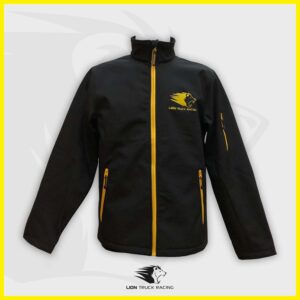 LION TRUCK RACING soft shell homme jaune